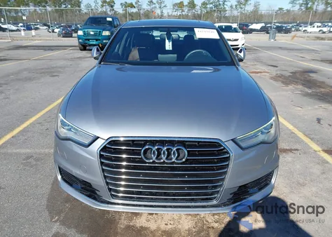 2016 Audi A6 3.0T Premium Plus from USA, damaged, VIN WAUFGAFC8GN003767